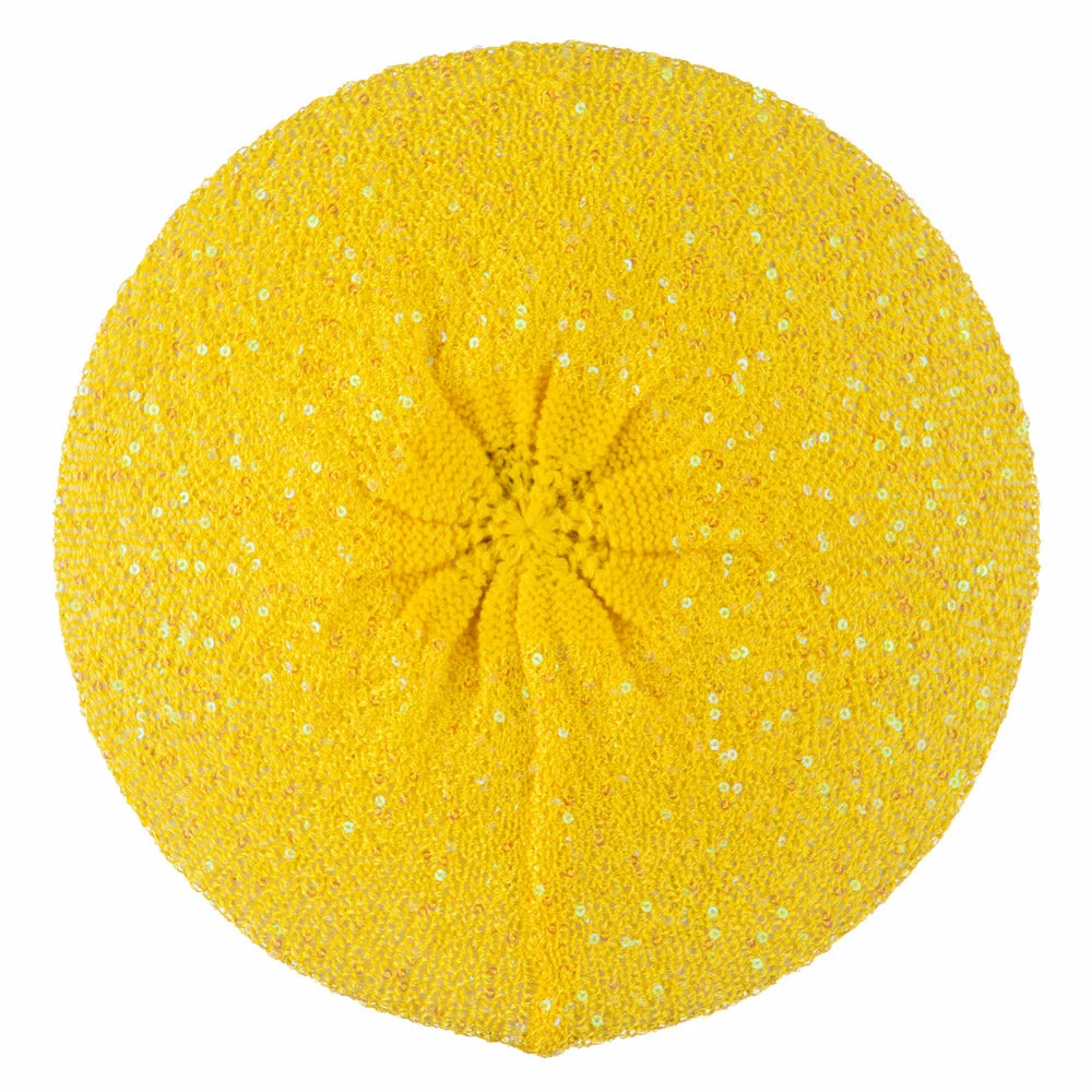 Something Special Sequin Nylon Stretchable Beret - Image 30