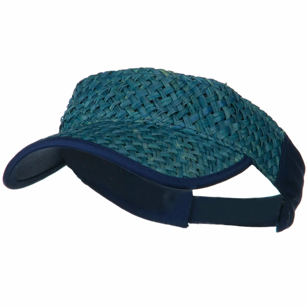 MG Straw Trucker Visor