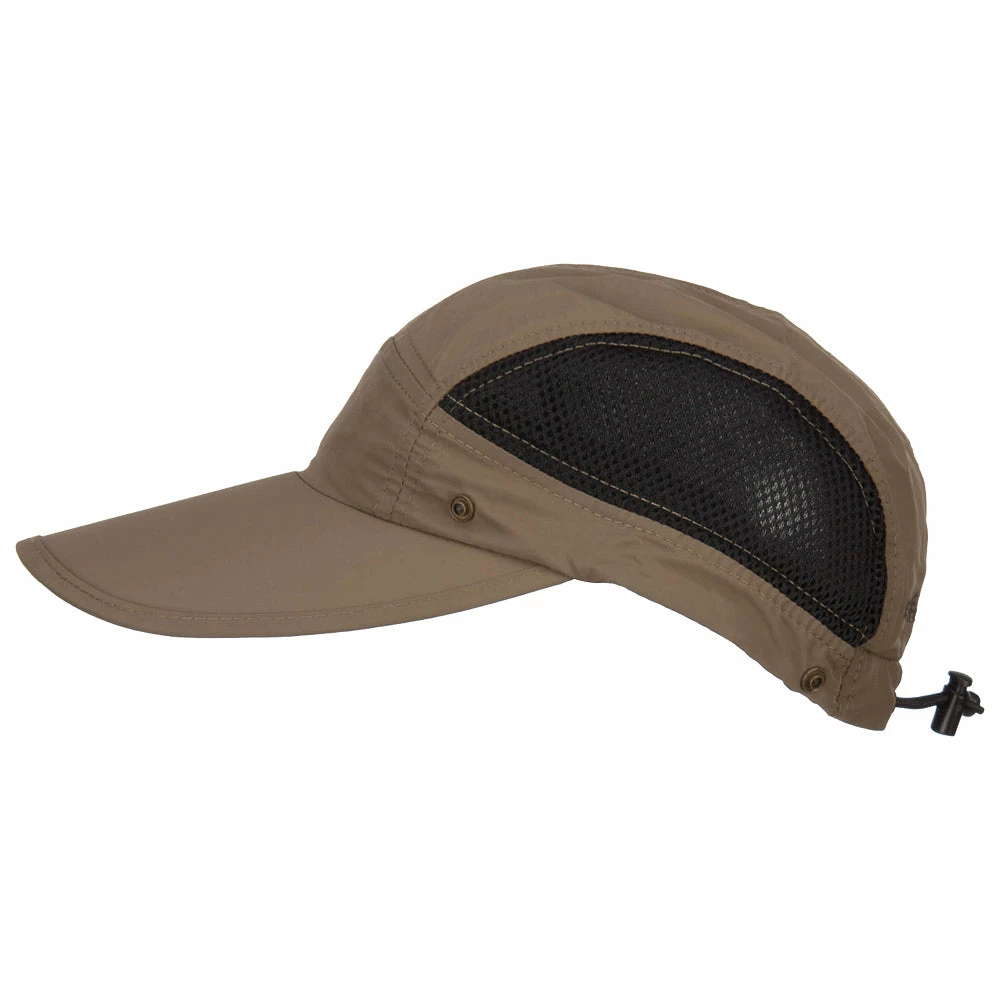 MG Taslon UV Cap With Removable Neck Flap - Image 5