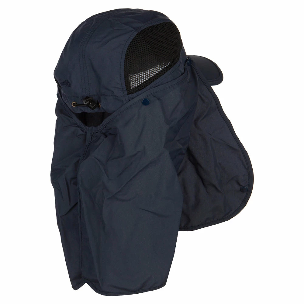 MG Taslon UV Cap With Removable Neck Flap - Image 13