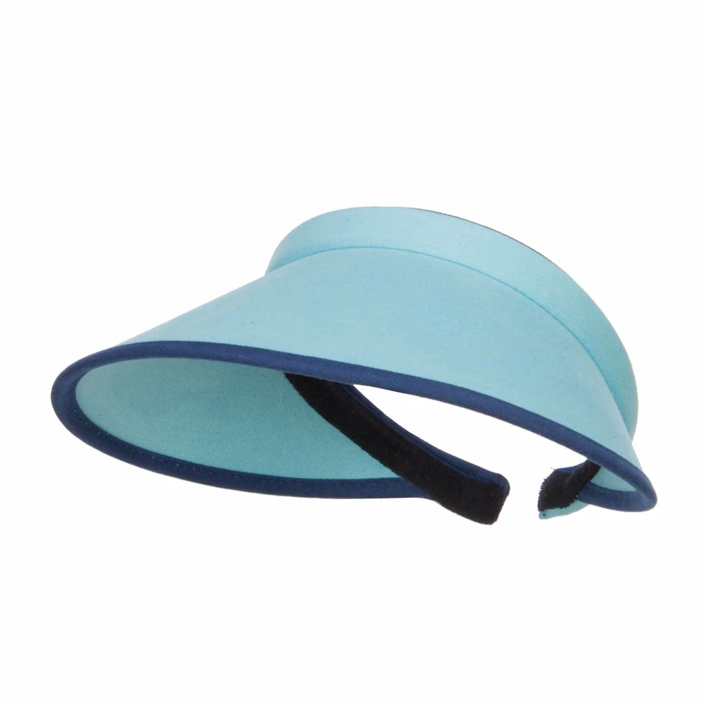 MG Trim Brushed Cotton Clip On Visor - Image 6