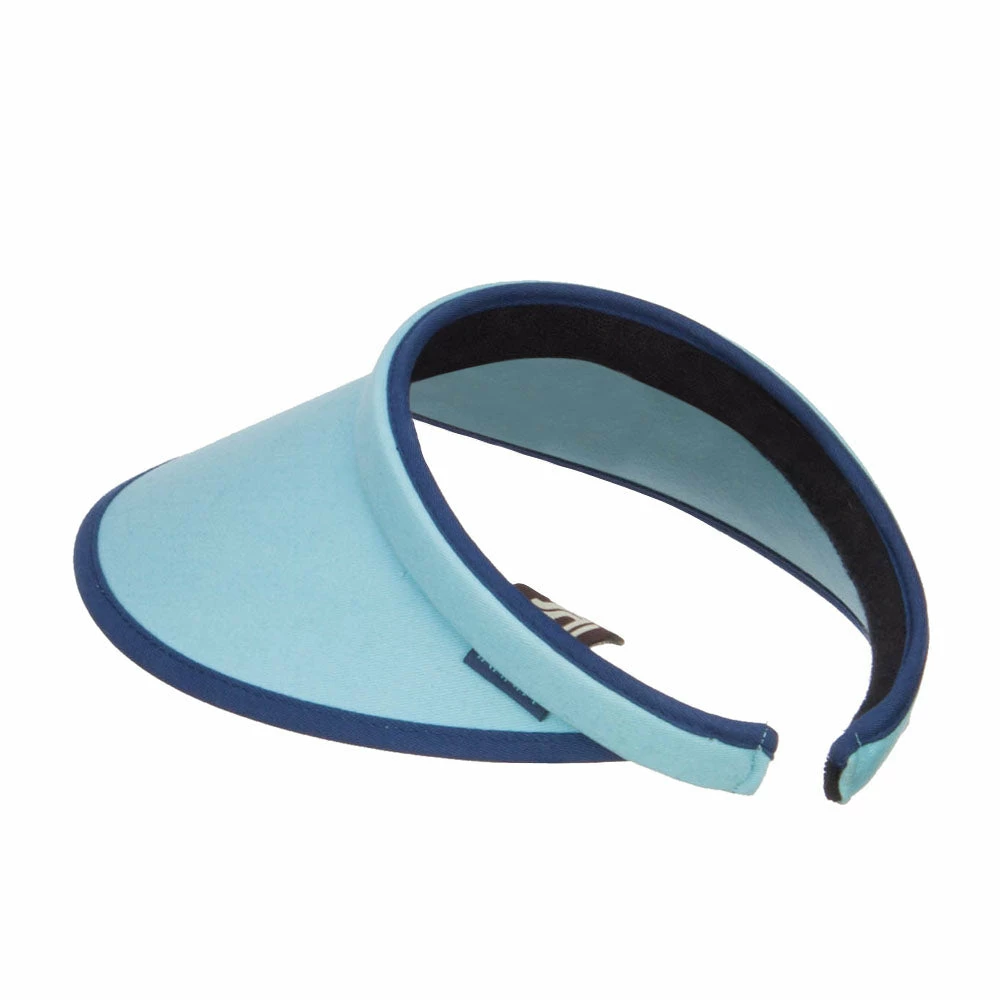 MG Trim Brushed Cotton Clip On Visor - Image 7