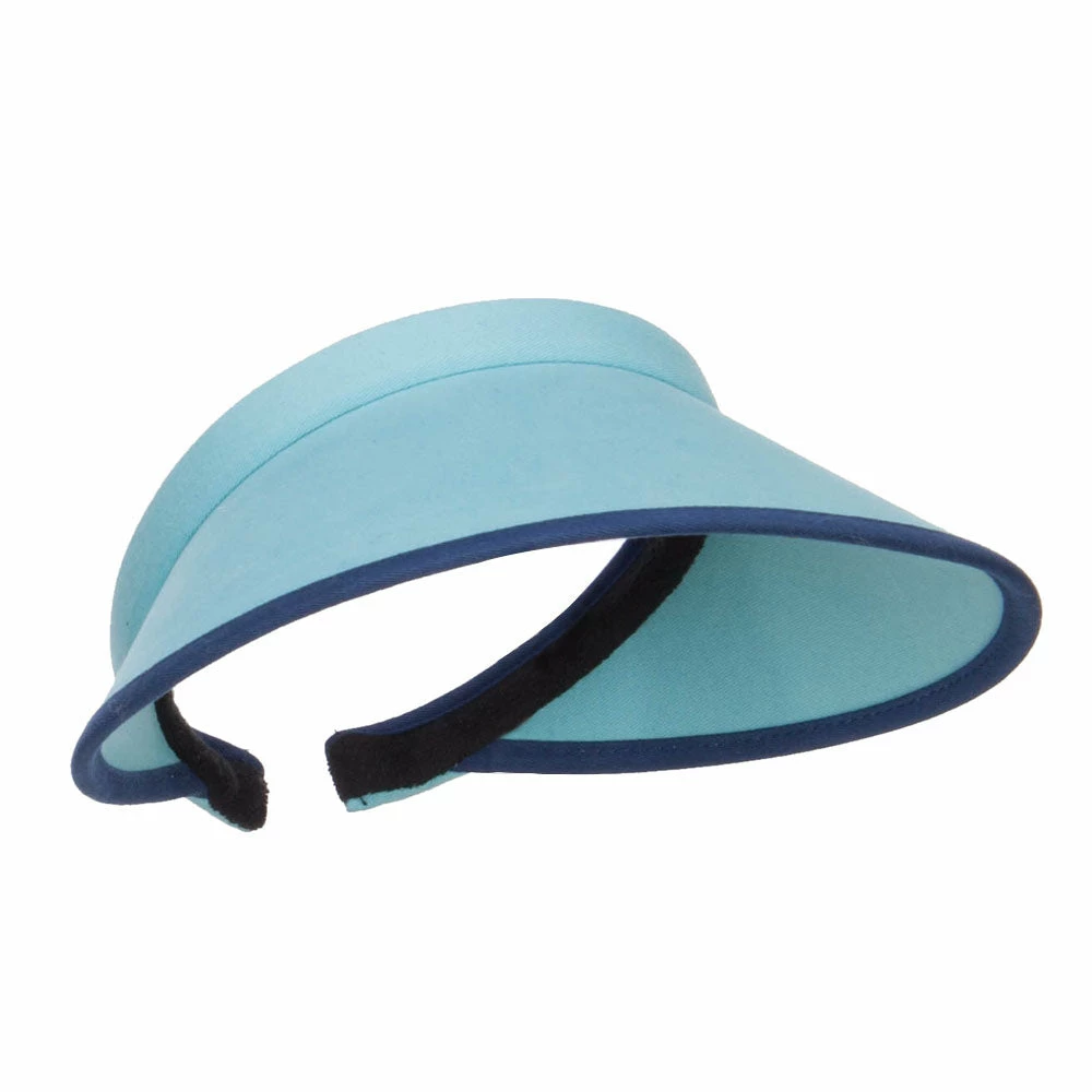 MG Trim Brushed Cotton Clip On Visor - Image 9