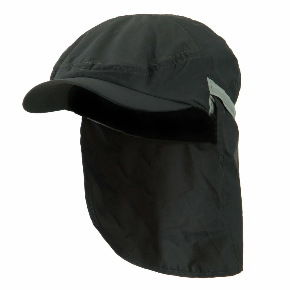 MG UV 50+ Talson Zippered Back Flap Ivy Cap - Image 6