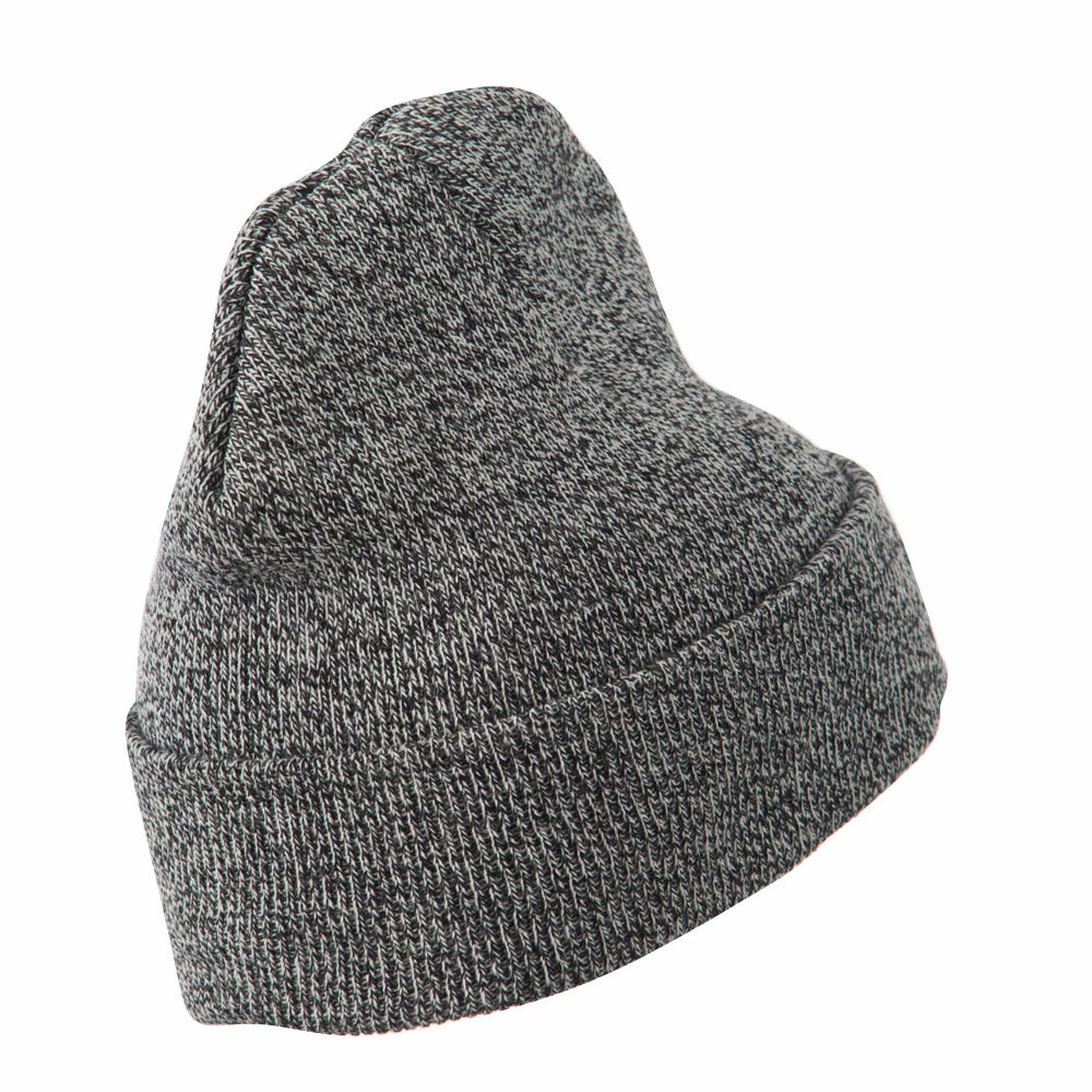 Artex Two Tone Blend Cuff Beanie - Image 3