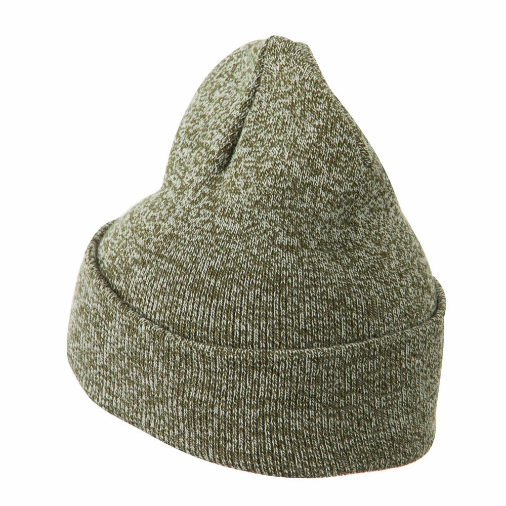 Artex Two Tone Blend Cuff Beanie - Image 7