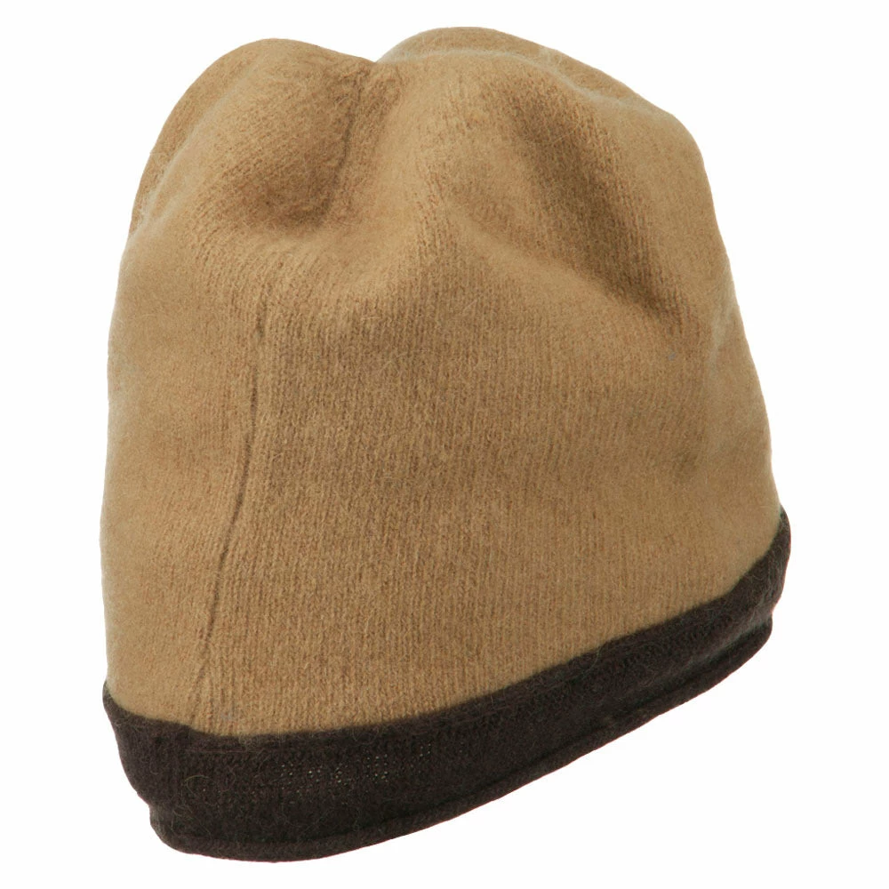 Something Special Two Tone Wool Beanie Cap - Image 13