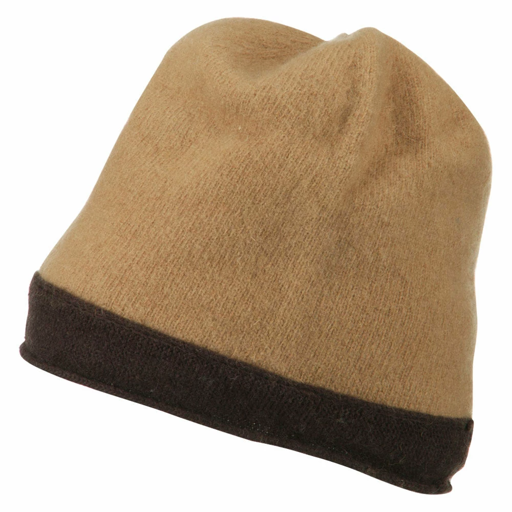 Something Special Two Tone Wool Beanie Cap - Image 15
