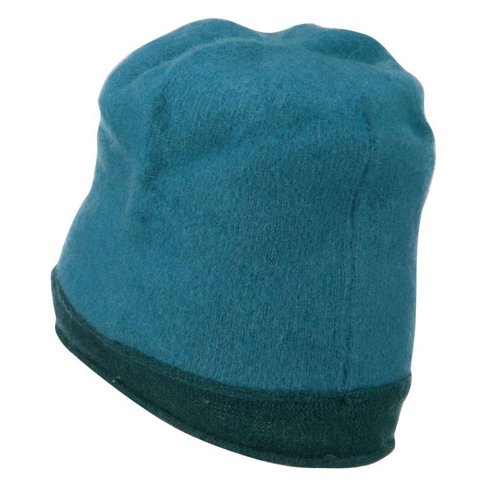 Something Special Two Tone Wool Beanie Cap - Image 7