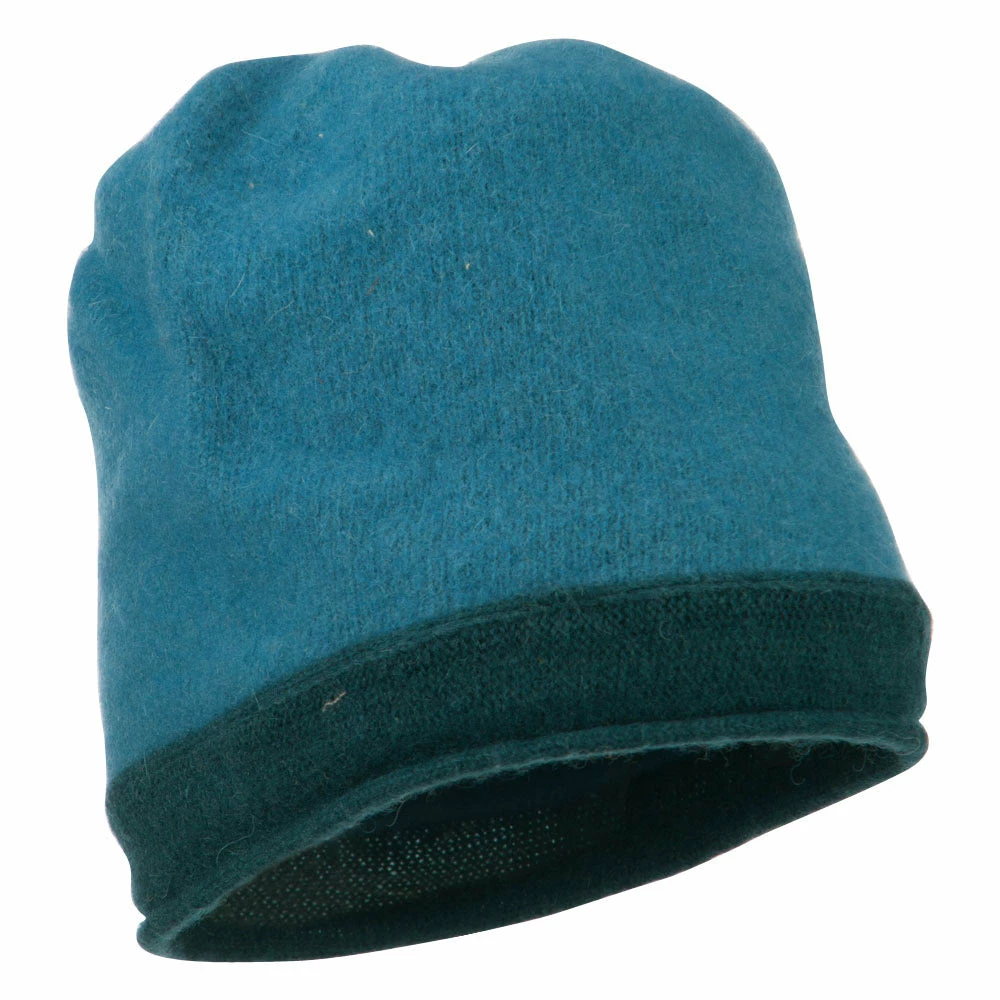 Something Special Two Tone Wool Beanie Cap - Image 9