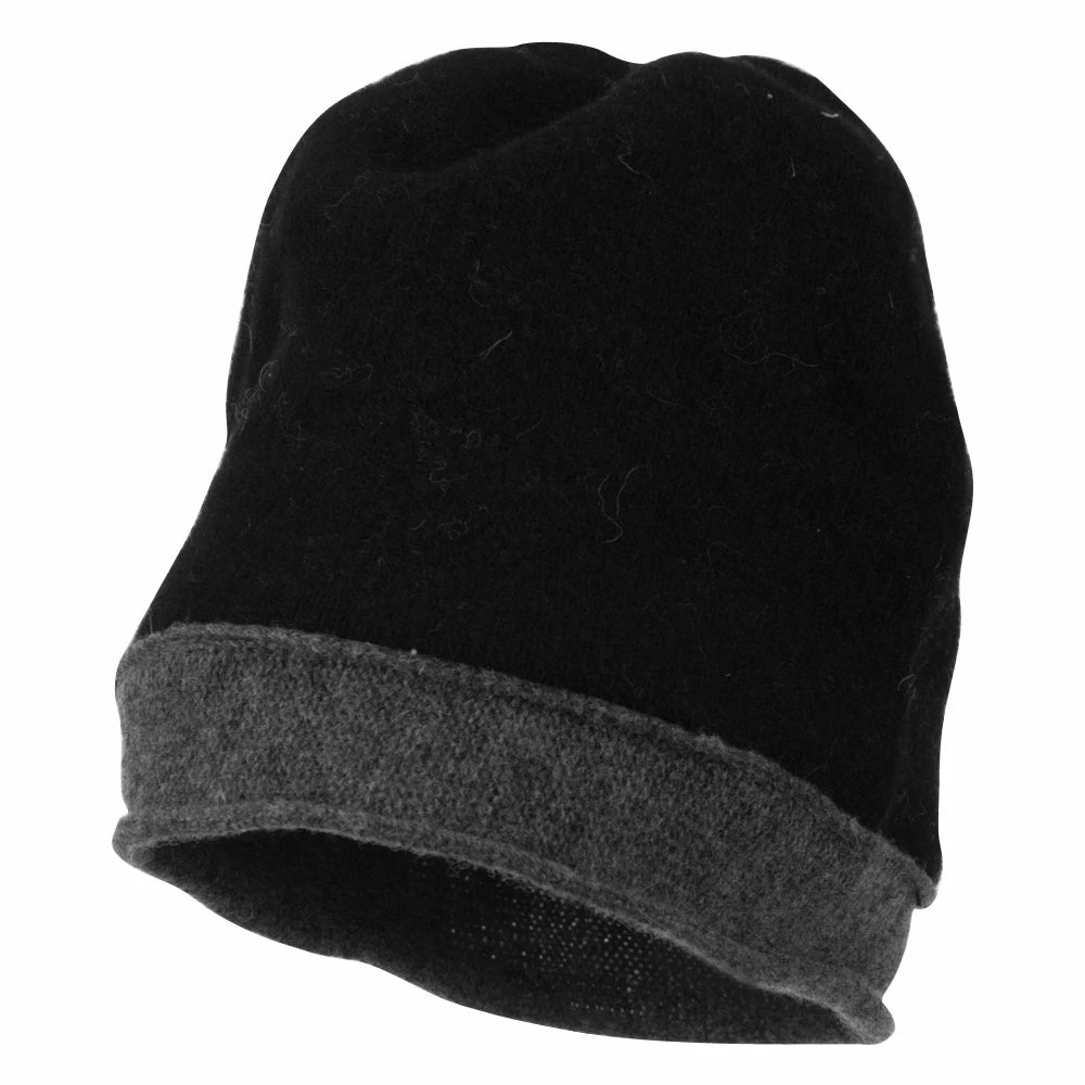 Something Special Two Tone Wool Beanie Cap - Image 16