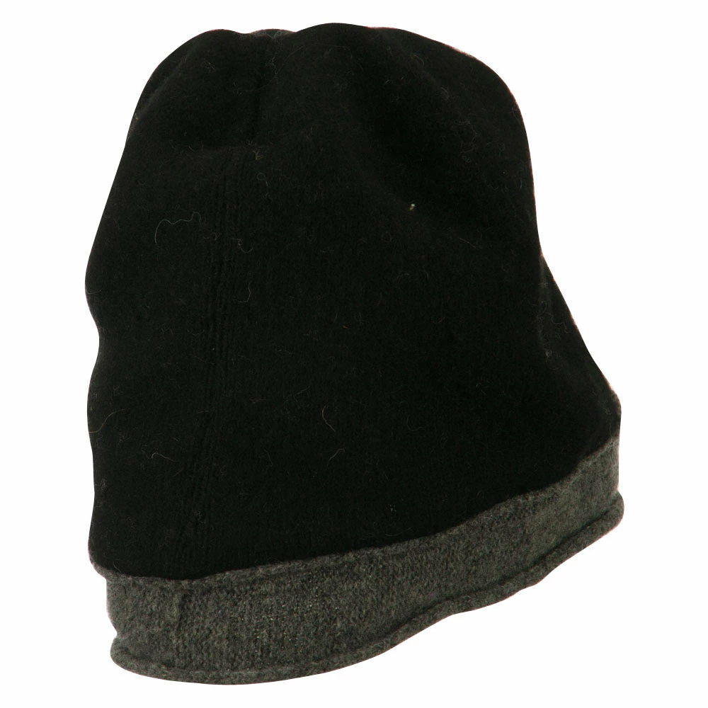Something Special Two Tone Wool Beanie Cap - Image 18