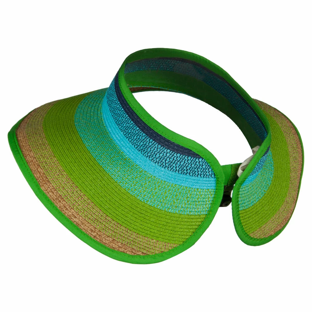 Jeanne Simmons UPF 50+ Colorful Roll Up Sun Visor - Image 7