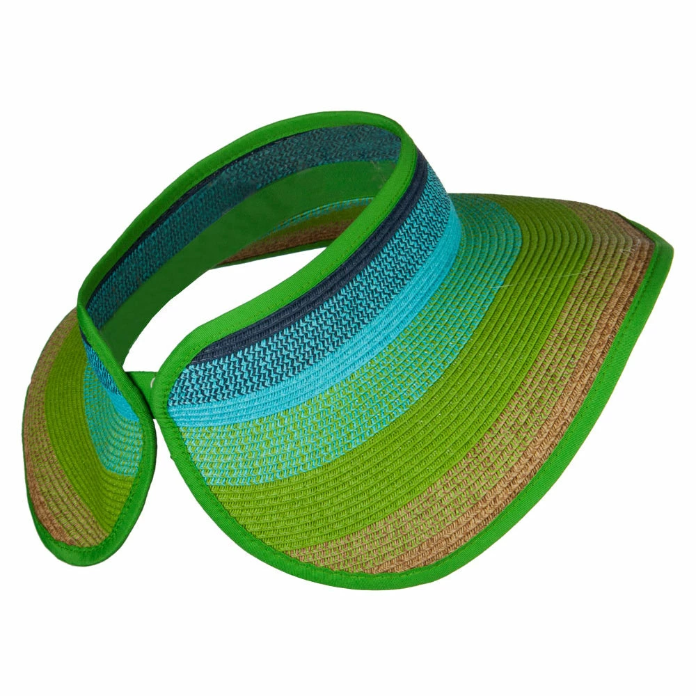 Jeanne Simmons UPF 50+ Colorful Roll Up Sun Visor - Image 8