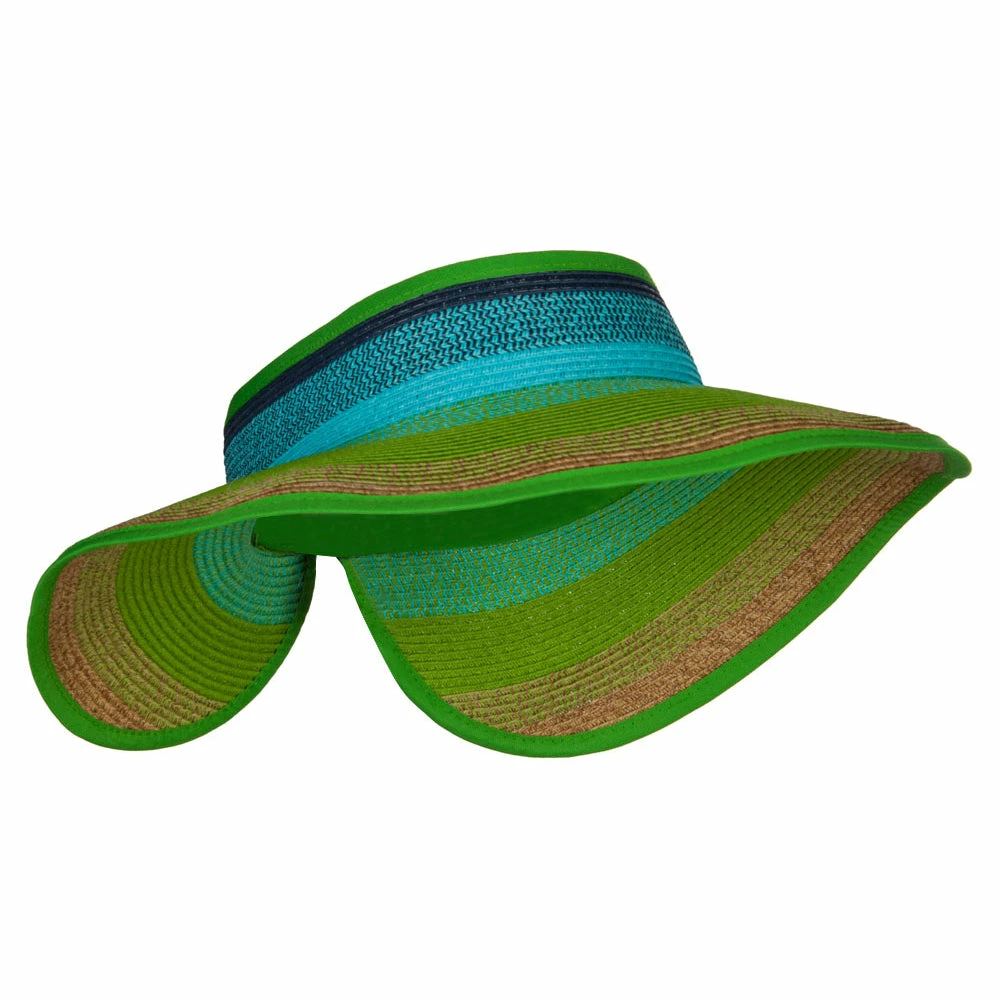 Jeanne Simmons UPF 50+ Colorful Roll Up Sun Visor - Image 9