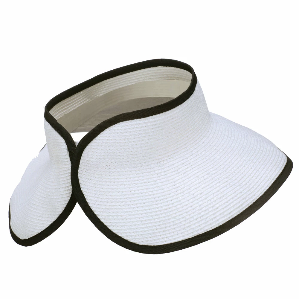 Jeanne Simmons UPF50+ Tweed Roll Up Visor - Image 33