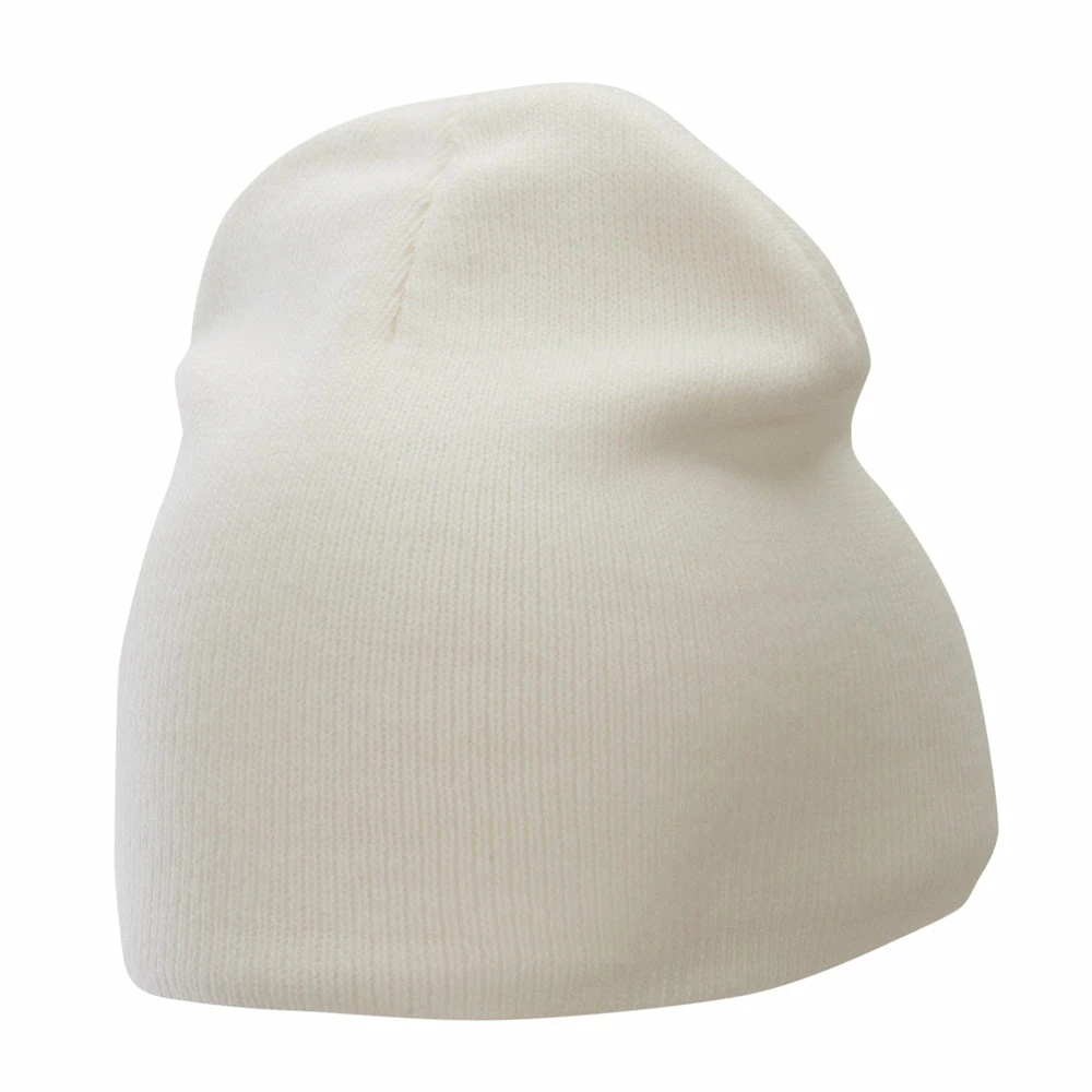 Bayside 8 Inch Solid Knit Short Beanie Made In USA - Image 108