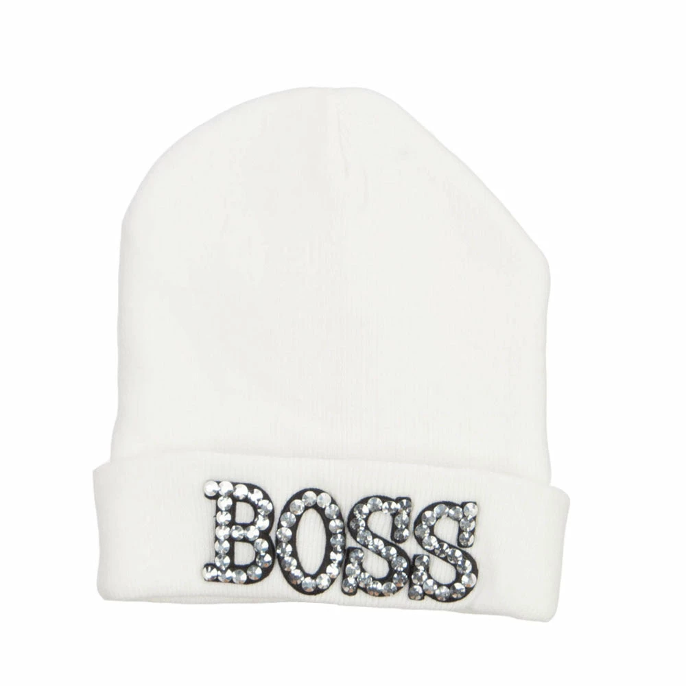Something Special Boss Rhinestones Cuff Long Beanie - Image 15