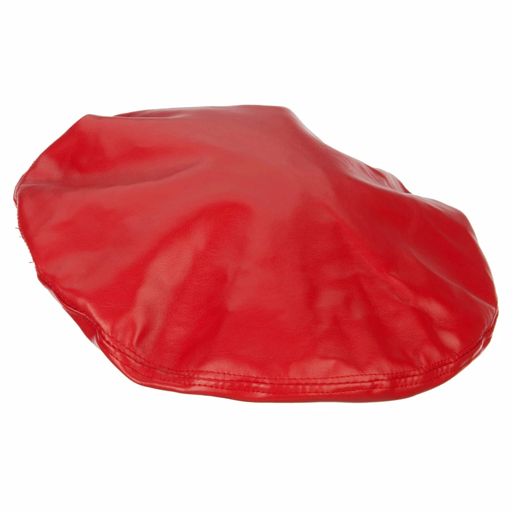 Something Special Women's Vegan Leather Fashion Beret - Image 2
