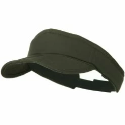 LTC Interchangeable Faux Hair Piece Foldable Cotton Visor