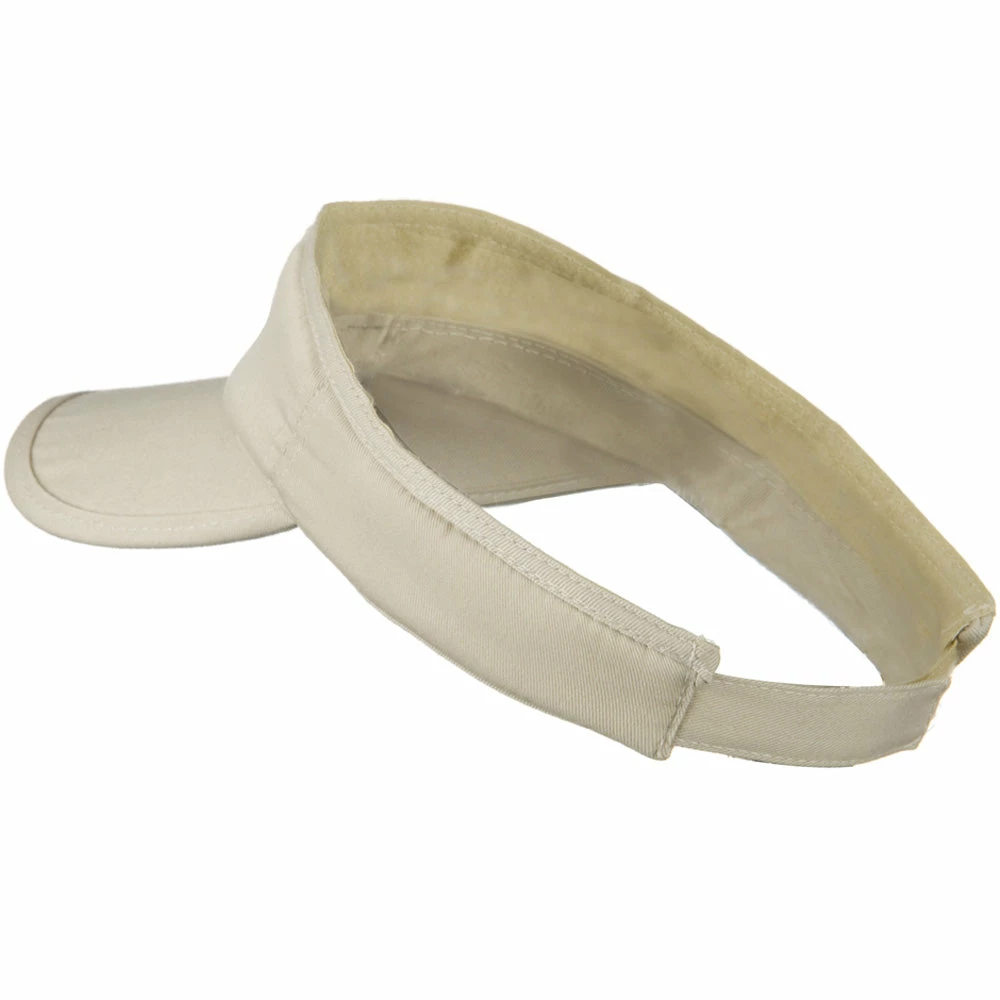 LTC Interchangeable Faux Hair Piece Foldable Cotton Visor - Image 12