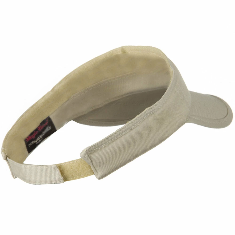 LTC Interchangeable Faux Hair Piece Foldable Cotton Visor - Image 15