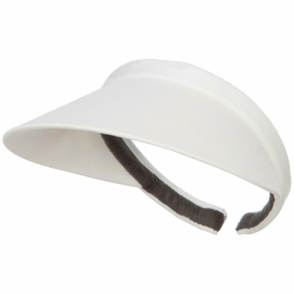 E4Hats Cotton Small Clip On 4 Inch Bill Visor - Image 6