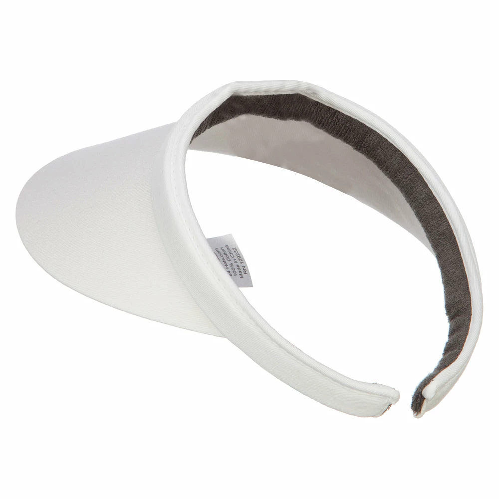 E4Hats Cotton Small Clip On 4 Inch Bill Visor - Image 8
