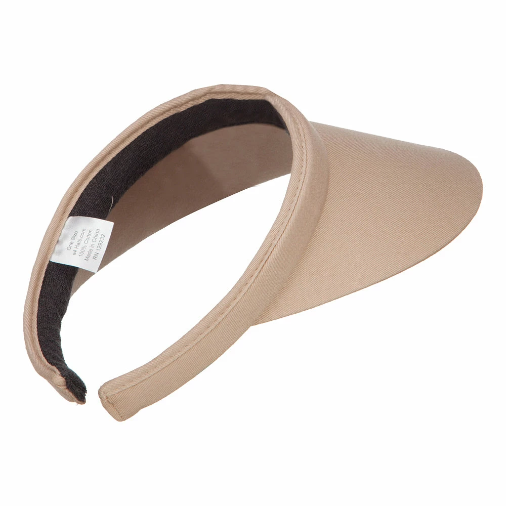 E4Hats Cotton Small Clip On 4 Inch Bill Visor - Image 14