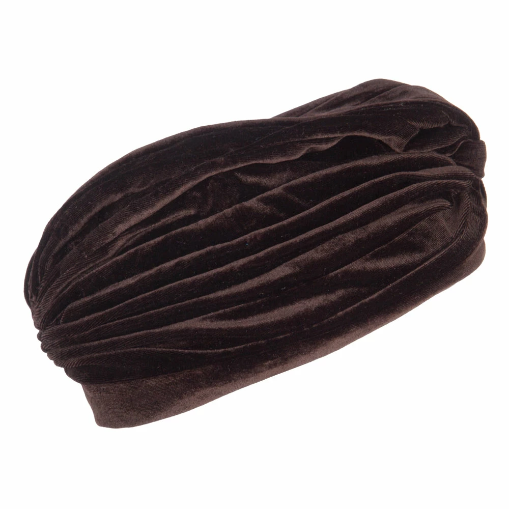 Jeanne Simmons Women's Velvet Turban Hat - Image 5