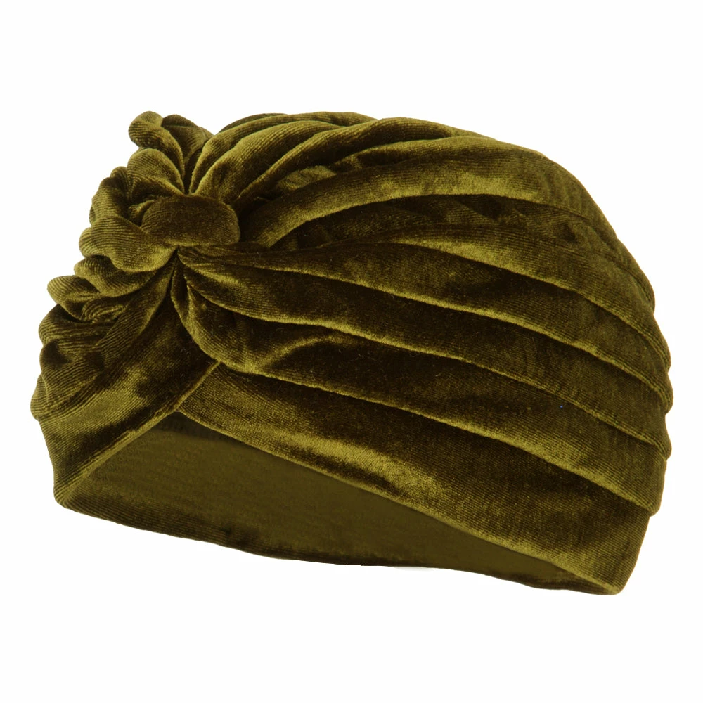 Jeanne Simmons Women's Velvet Turban Hat - Image 6