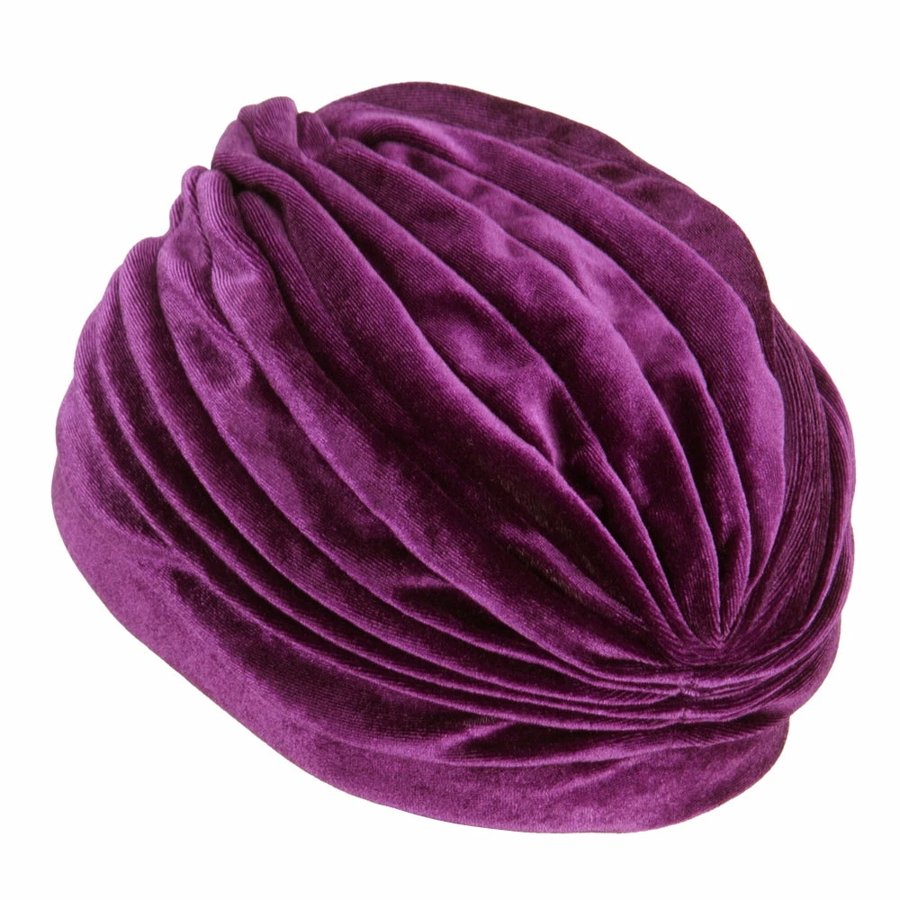 Jeanne Simmons Women's Velvet Turban Hat - Image 17