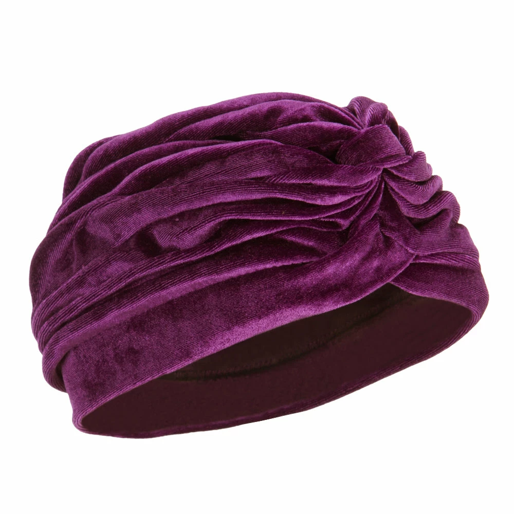 Jeanne Simmons Women's Velvet Turban Hat - Image 19