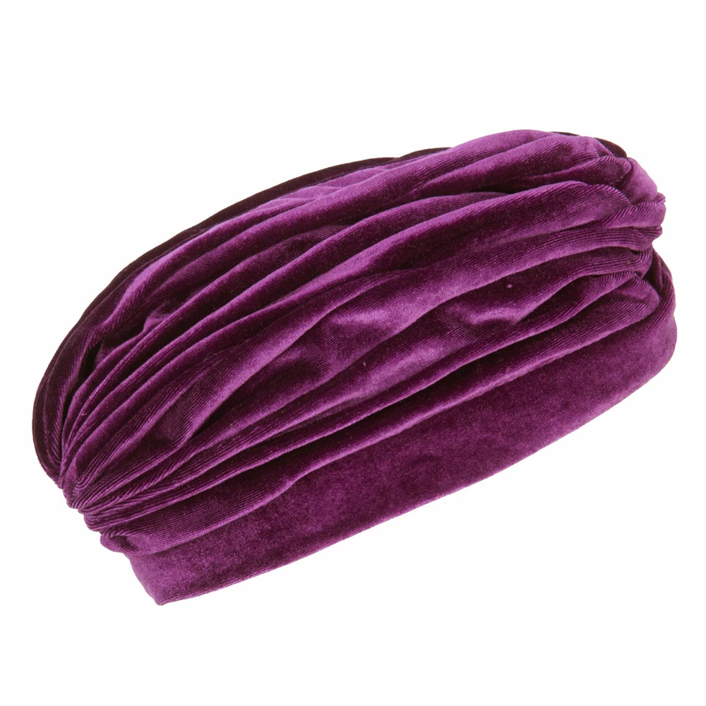 Jeanne Simmons Women's Velvet Turban Hat - Image 20