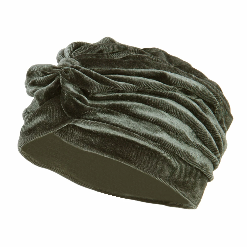 Jeanne Simmons Women's Velvet Turban Hat - Image 21