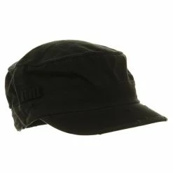Cameo Washed Cotton Fitted Army Cap