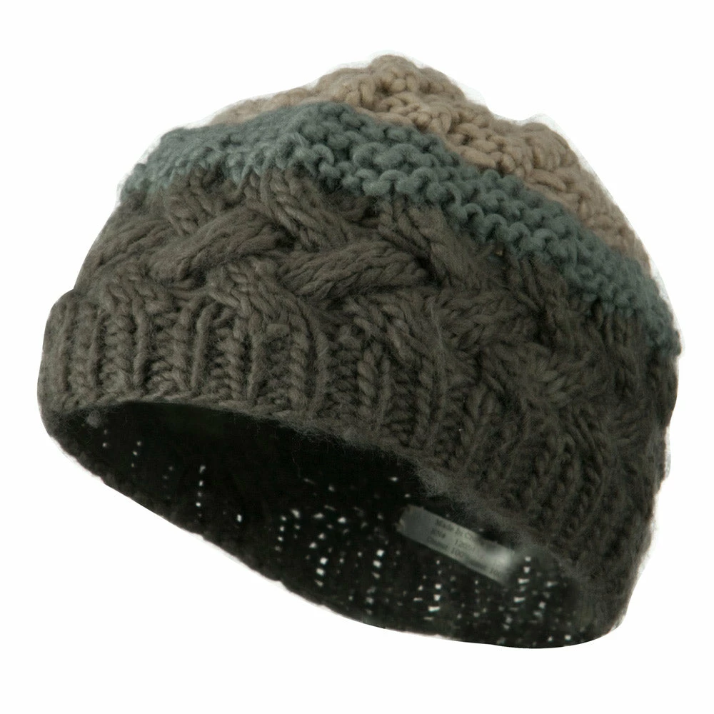 Jeanne Simmons Woman's Knit Acrylic 3 Color Beanie - Image 6