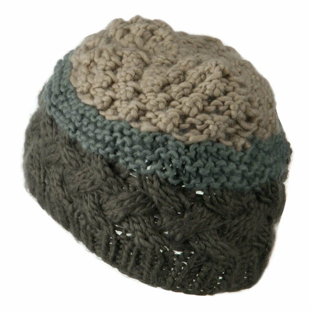 Jeanne Simmons Woman's Knit Acrylic 3 Color Beanie - Image 8