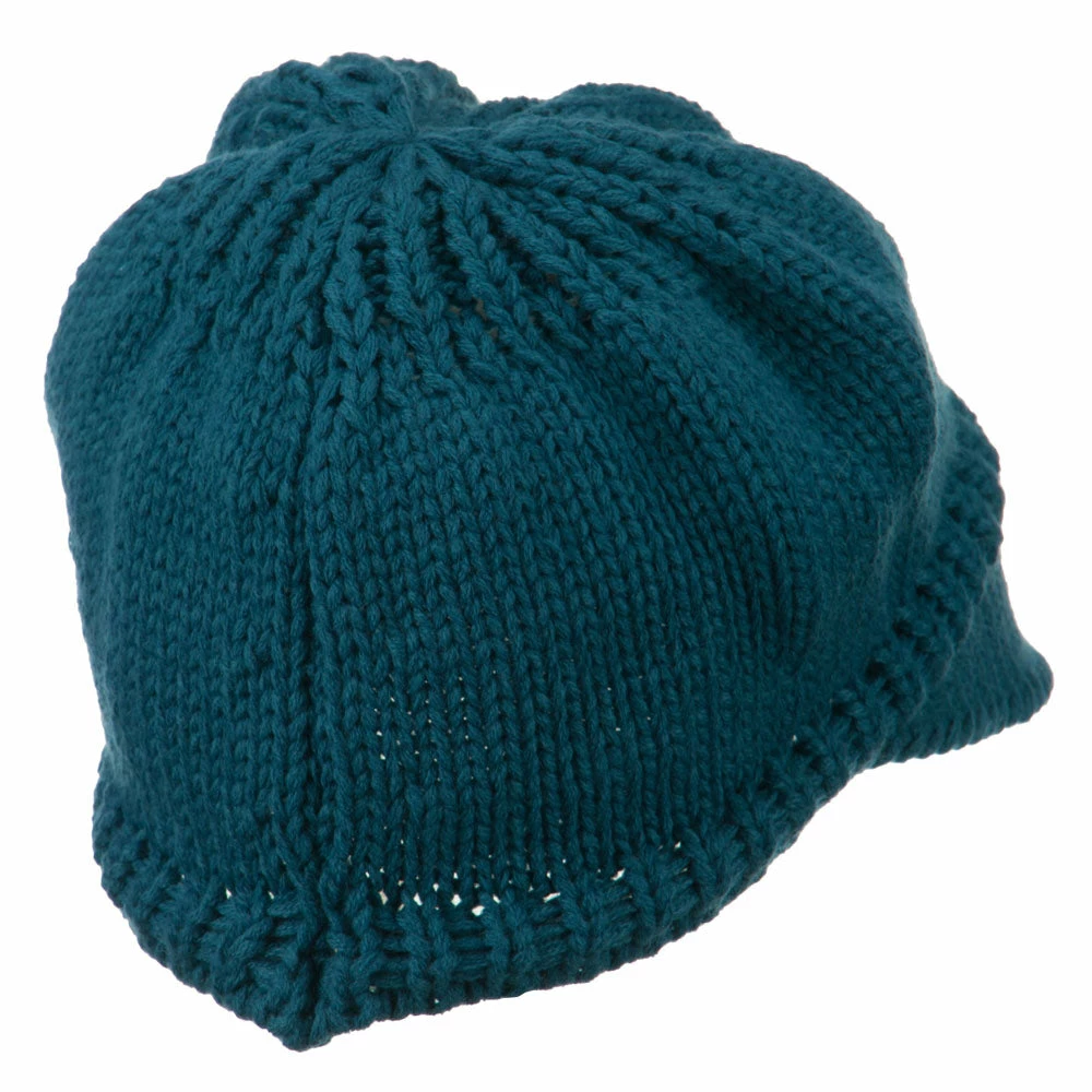 Cheveux Woman's Knit Soft Beanie Visor - Image 8