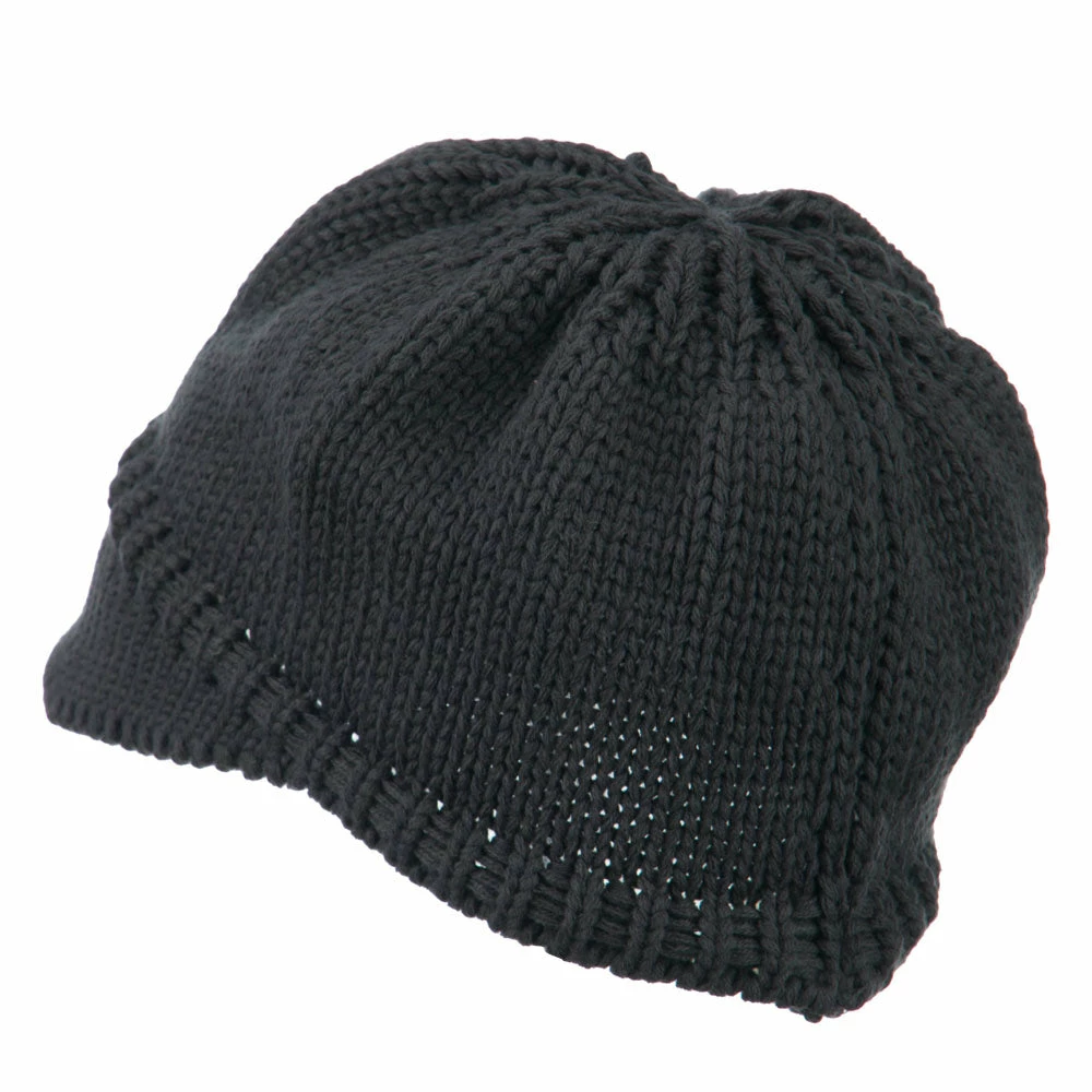 Cheveux Woman's Knit Soft Beanie Visor - Image 17