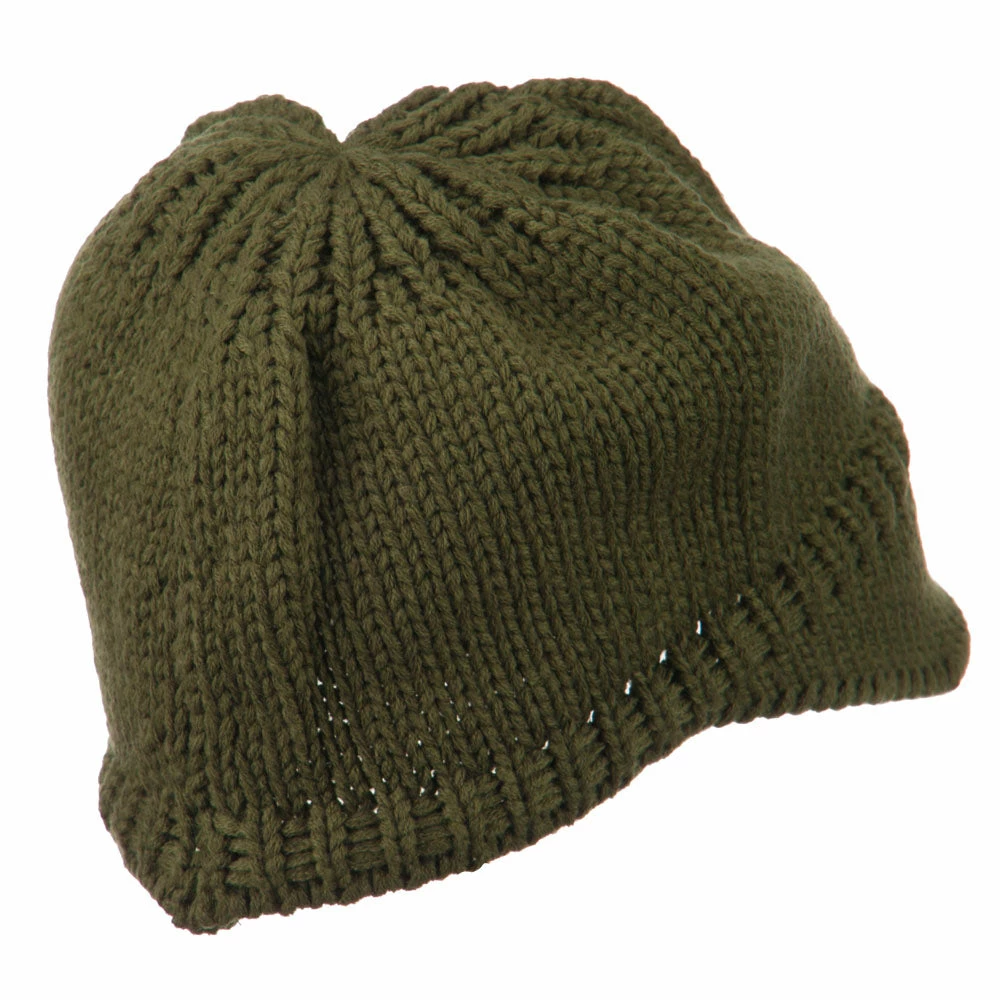 Cheveux Woman's Knit Soft Beanie Visor - Image 23