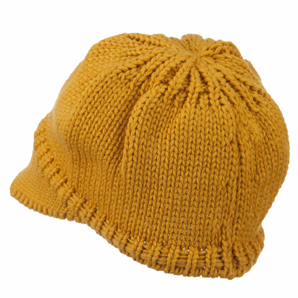 Cheveux Woman's Knit Soft Beanie Visor - Image 67