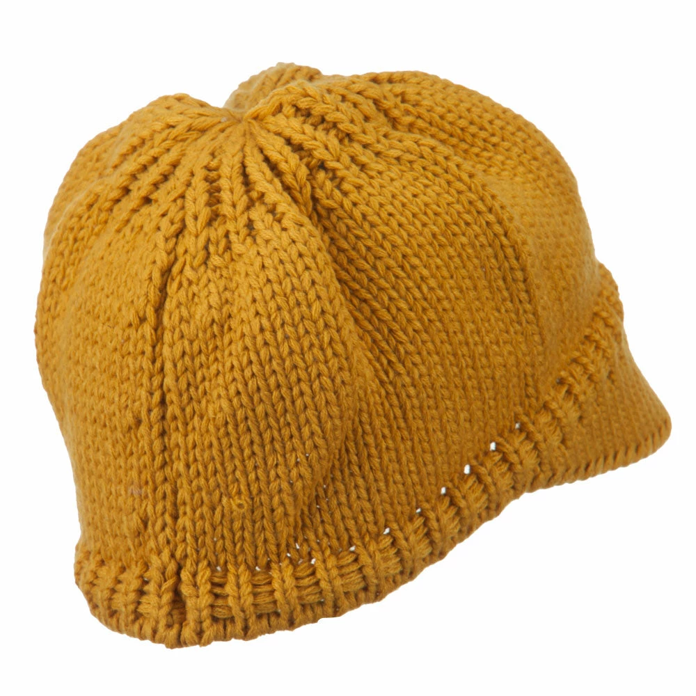 Cheveux Woman's Knit Soft Beanie Visor - Image 68