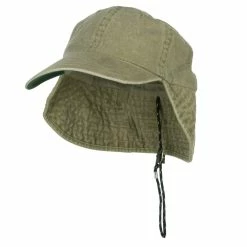 MG Washed Cotton Flap Hats