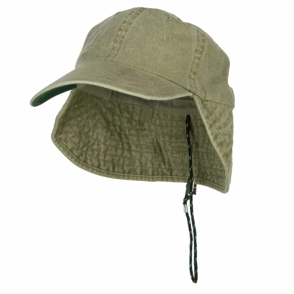 MG Washed Cotton Flap Hats