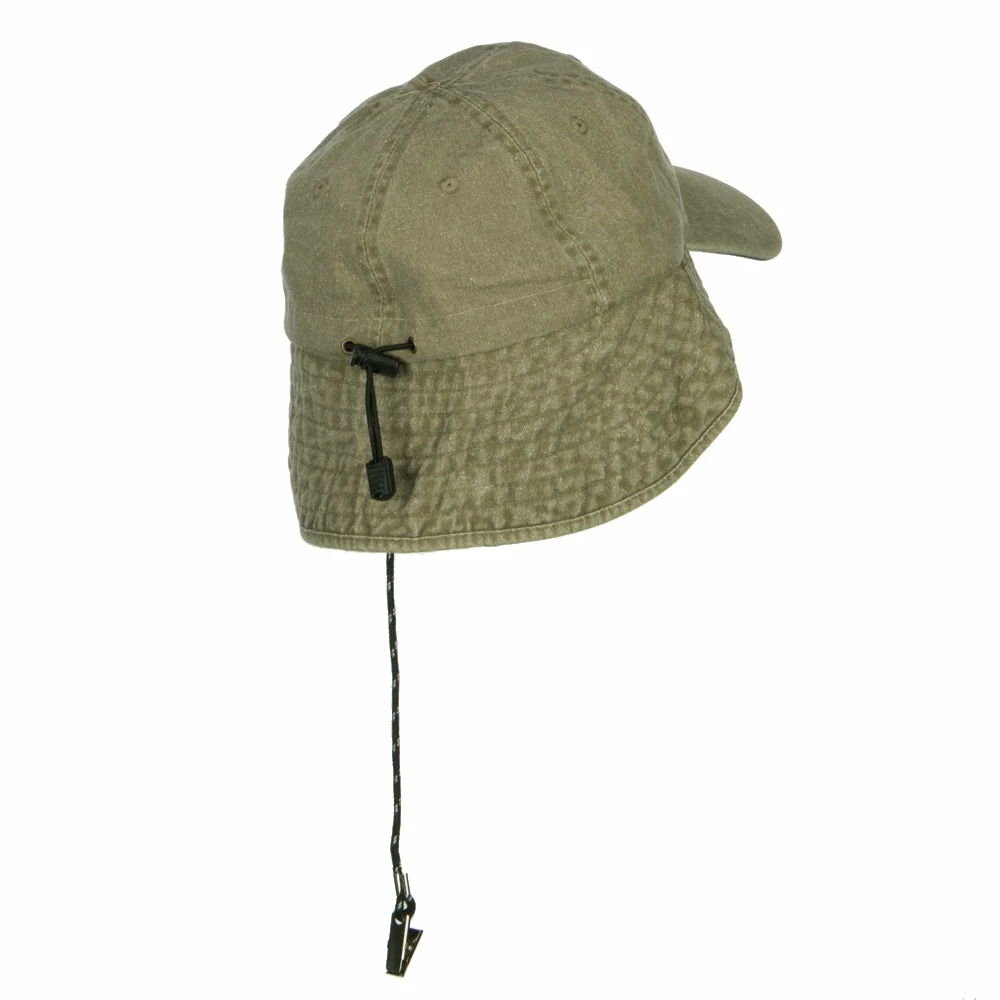 MG Washed Cotton Flap Hats - Image 3