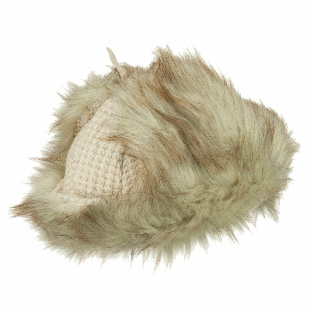 Jeanne Simmons Women's Crocheted Knit Trooper Hat - Image 4