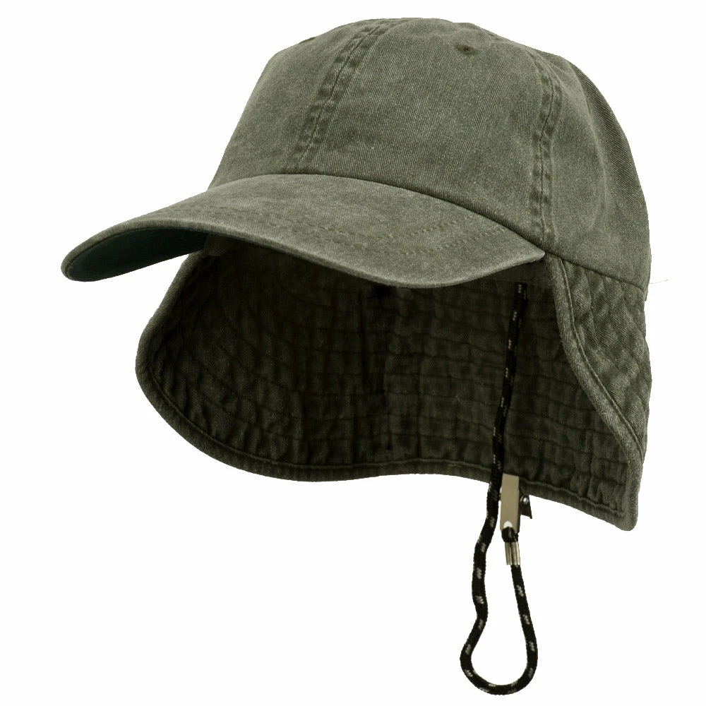 MG Washed Cotton Flap Hats - Image 9