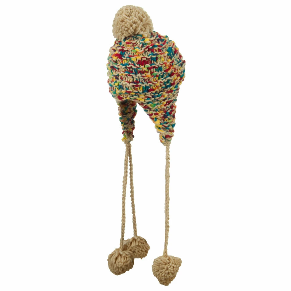 Jeanne Simmons Women's Multi-Color Acrylic Trapper Hat - Image 3