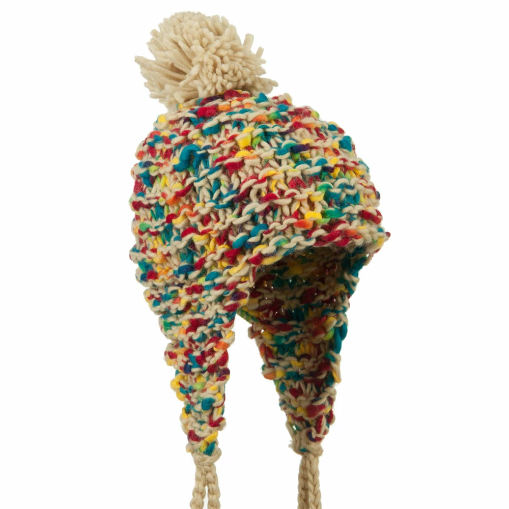 Jeanne Simmons Women's Multi-Color Acrylic Trapper Hat - Image 4